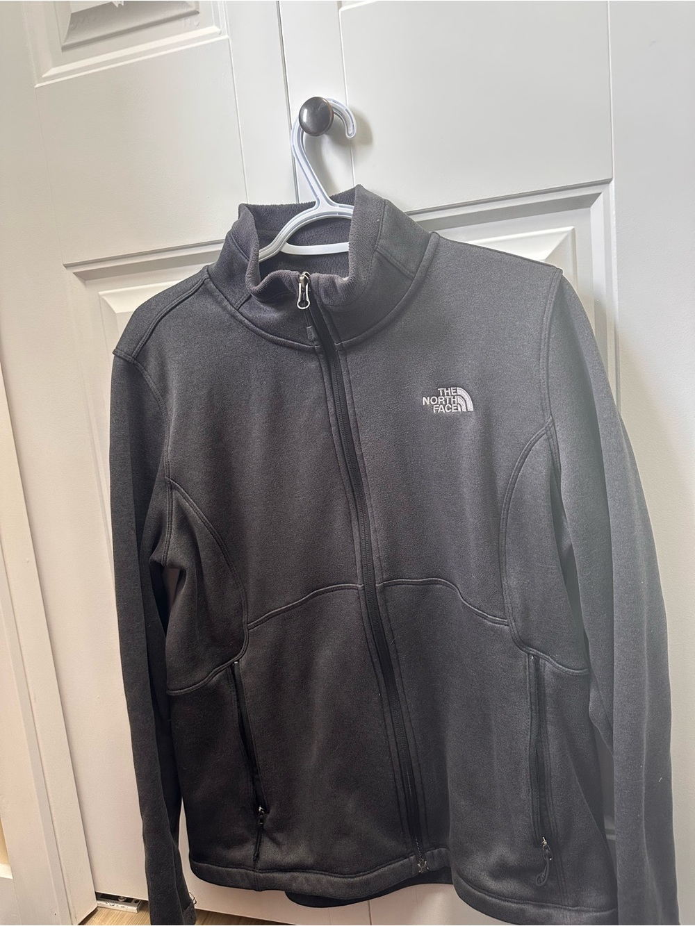 The North Face Black Zip-Up Fleece Jacket